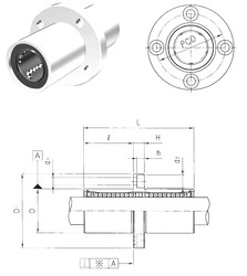 Bearing LMFM60UU Samick