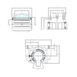 Bearing LUCF 25 SKF