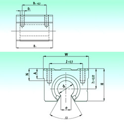 Bearing SBR 20-UU AS NBS