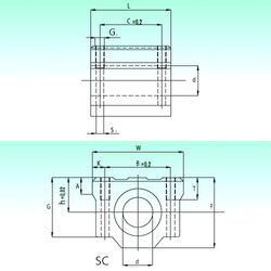 Bearing SC 30-UU AS NBS