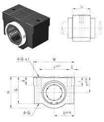 Bearing SC10VUU Samick