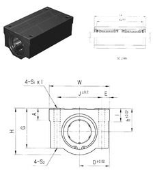 Bearing SCE25WUU Samick