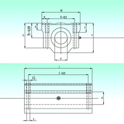 Bearing SCW 08-UU AS NBS