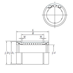 Bearing SESDM25 KOYO