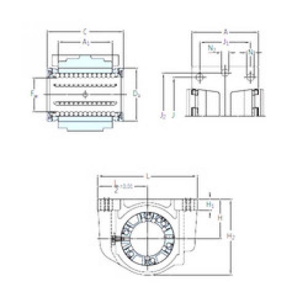 Bearing LUCR 8 SKF #1 image