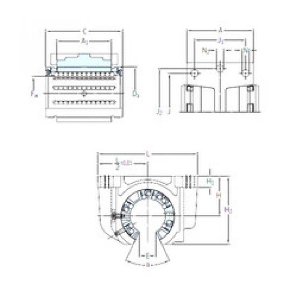 Bearing LUCF 12-2LS SKF #1 image