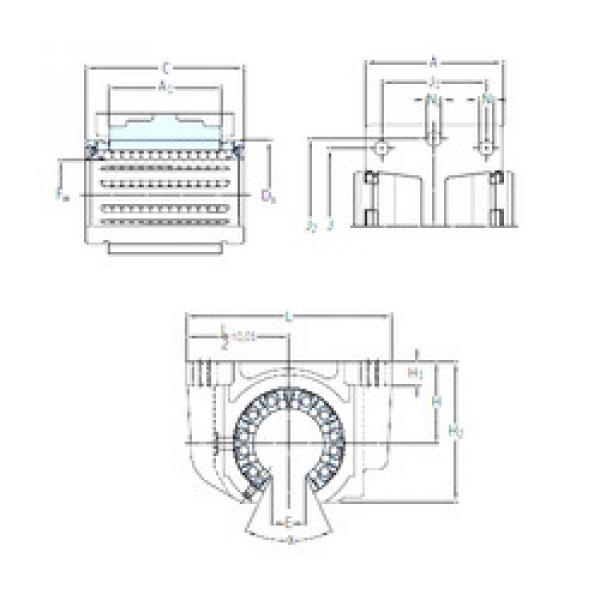 Bearing LUCT 20 BH SKF #1 image