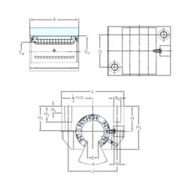 Bearing LUNF 12 SKF #1 image