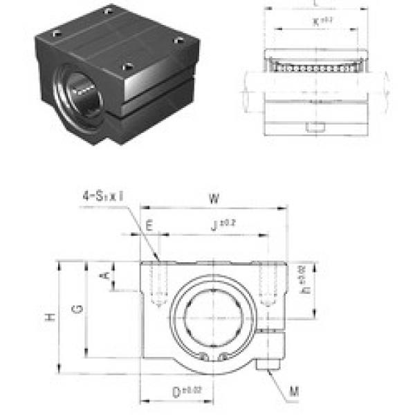 Bearing SCJ10UU Samick #1 image