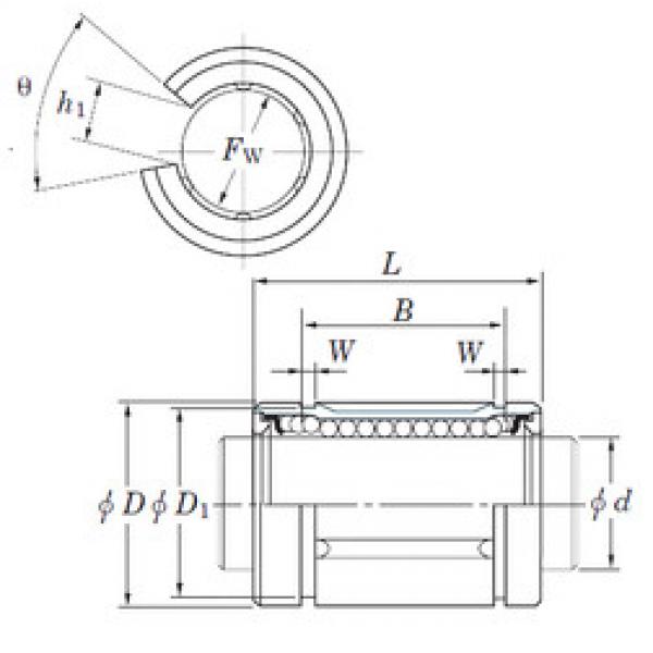 Bearing SDE10OP KOYO #1 image