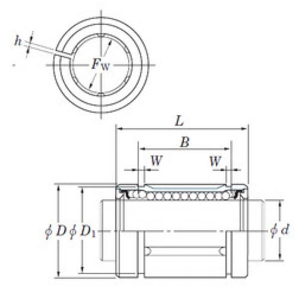 Bearing SDE10AJMG KOYO #1 image