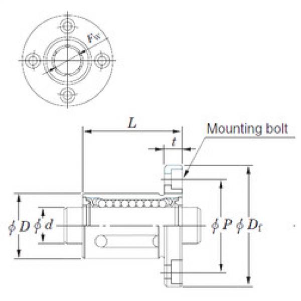 Bearing SDMF8 KOYO #1 image