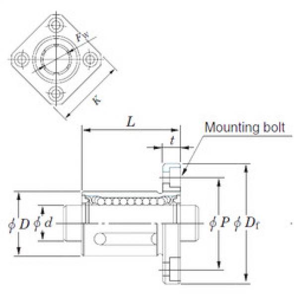 Bearing SDMK10MG KOYO #1 image